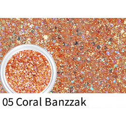 Jelly Glitter - 05 Coral Banzzak