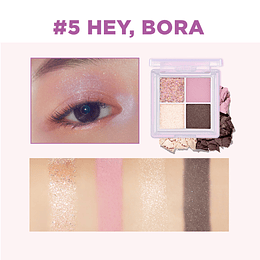 Pearl Flex Glitter Eye Palette - 05 Hey Bora