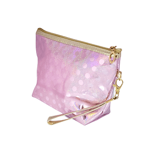 Cosmetiquero Lunares Rosa