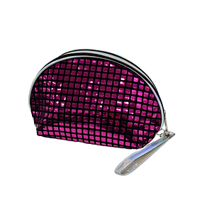 Cosmetiquero Cuadros Victoria (Fucsia)