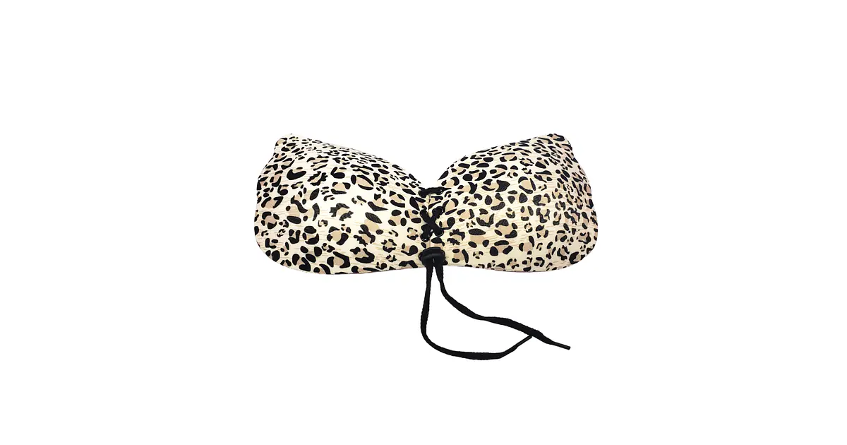 Sostén Invisible Adhesivo - ANIMAL PRINT White