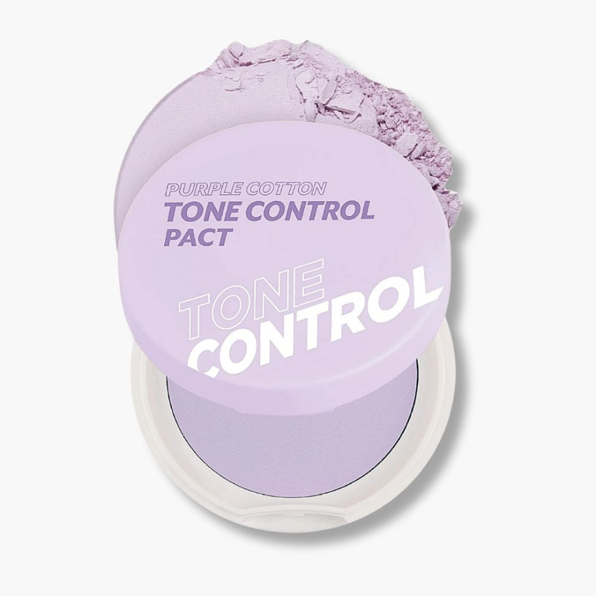 Purple Cotton Tone Control Pact 1