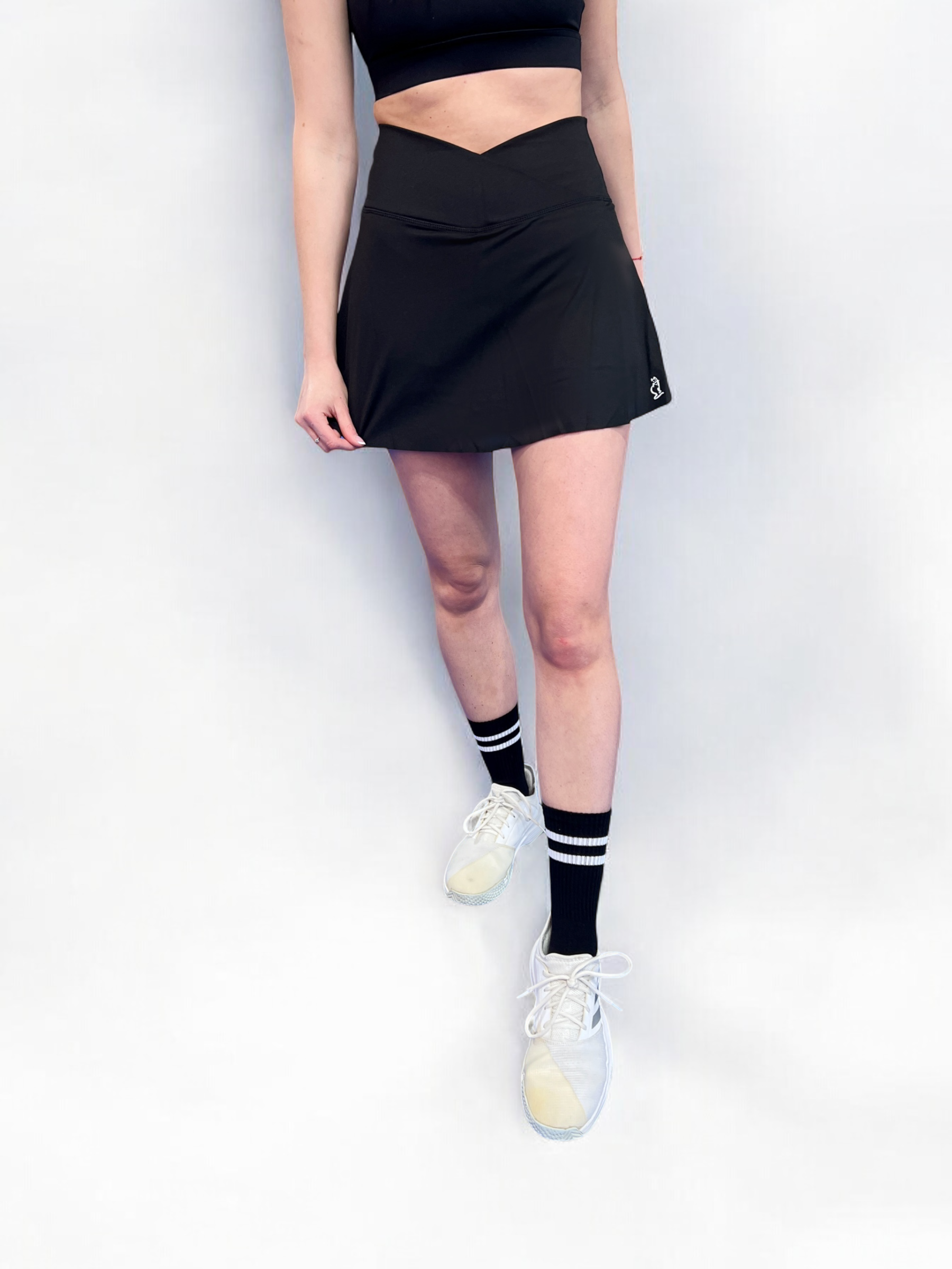 Falda Short Agata - Negro