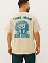 POLERA OVERSIZE - FREE HUGS