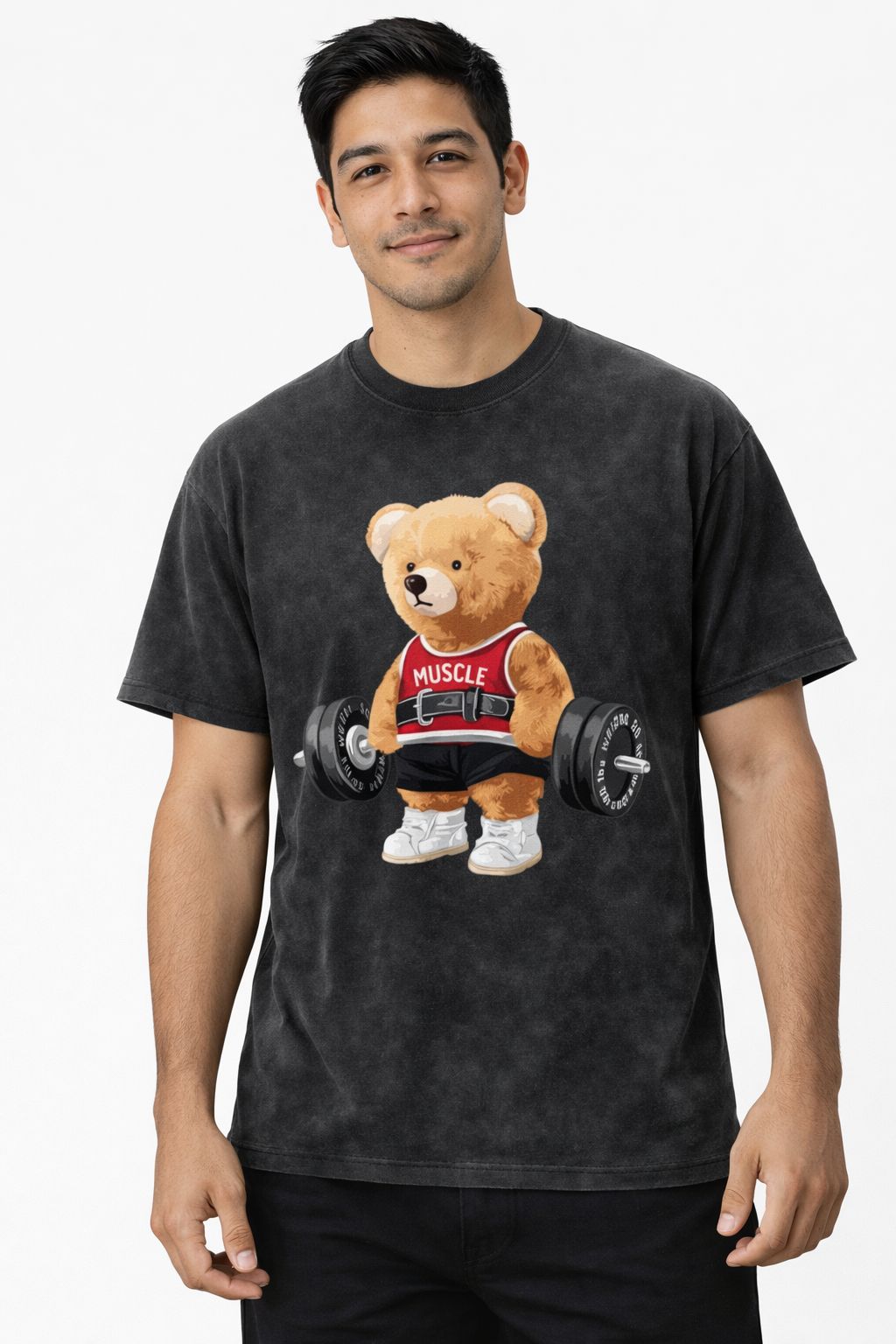 POLERA OVERSIZE - OSO NEGRO