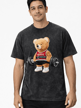 POLERA OVERSIZE - OSO NEGRO