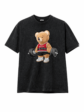 POLERA OVERSIZE - OSO NEGRO