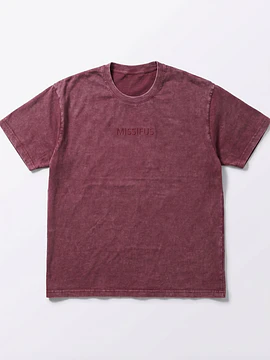 Polera burdeo - Calce Fit