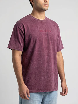 Polera burdeo - Calce Fit