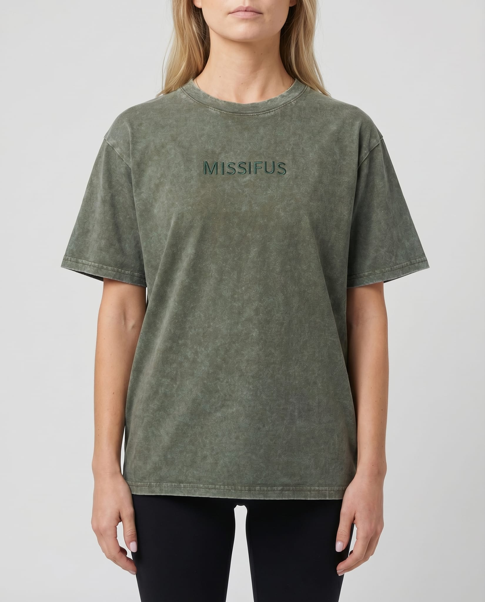 polera verde - Calce Fit