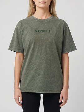 polera verde - Calce Fit