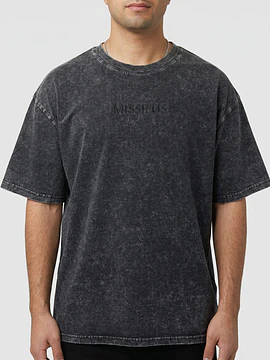 polera negra - Calce Fit 