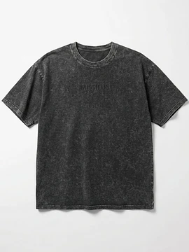 polera negra - Calce Fit 