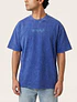 Polera azul - Calce oversize