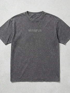 polera gris - calce oversize