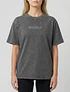 polera gris - calce oversize