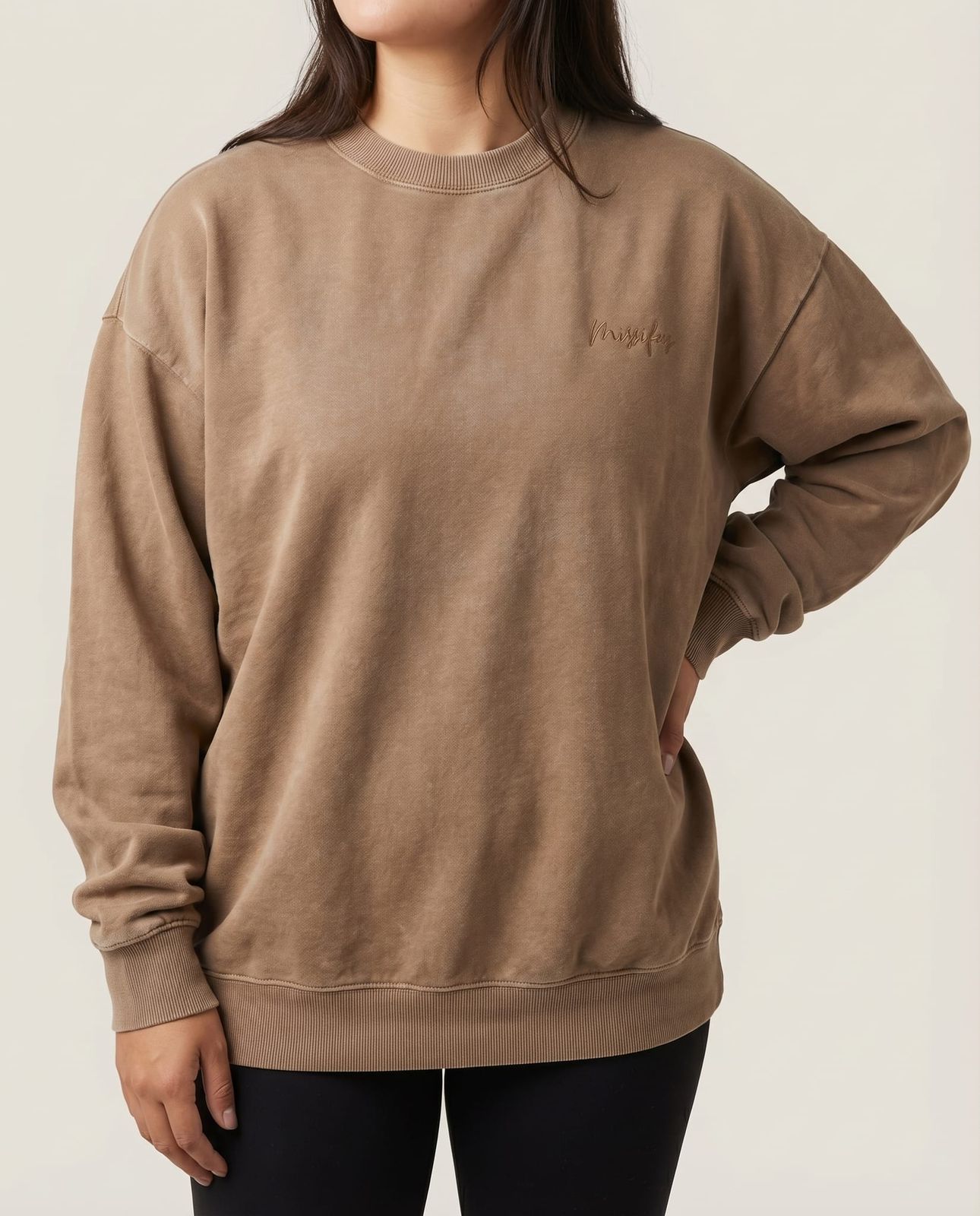 POLERON ENVEJECIDO- CAFE