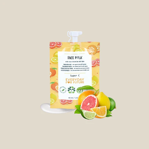 Máscara Facial de Laranja e Lima – Hidratação e Brilho