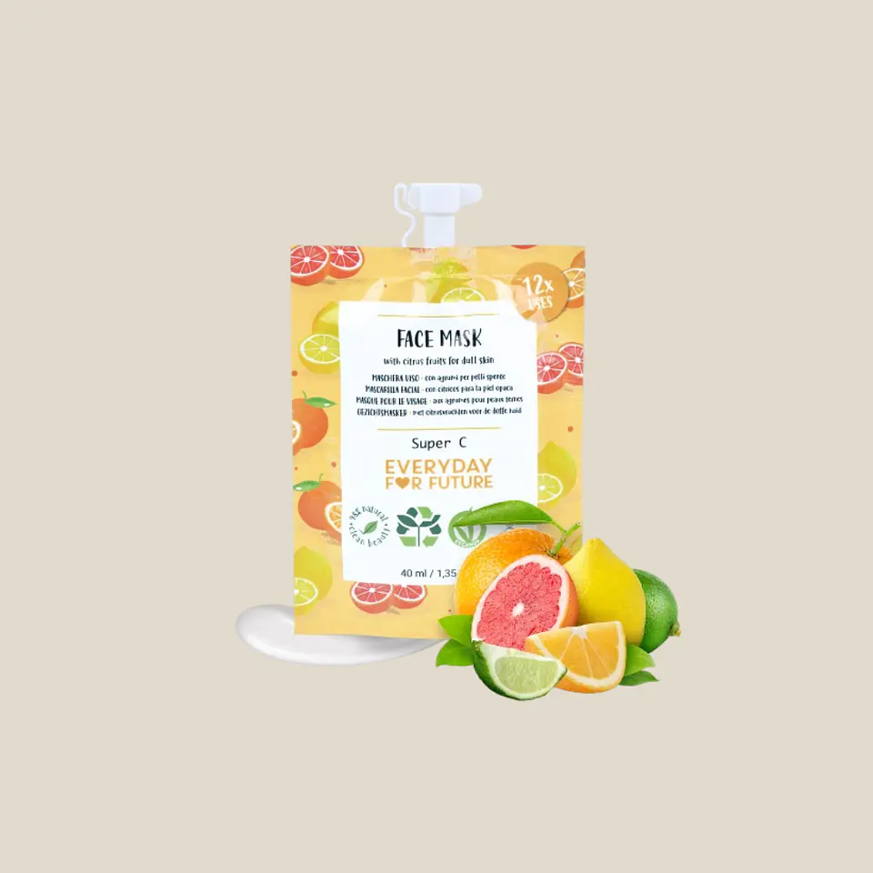 Máscara Facial de Laranja e Lima – Hidratação e Brilho 1