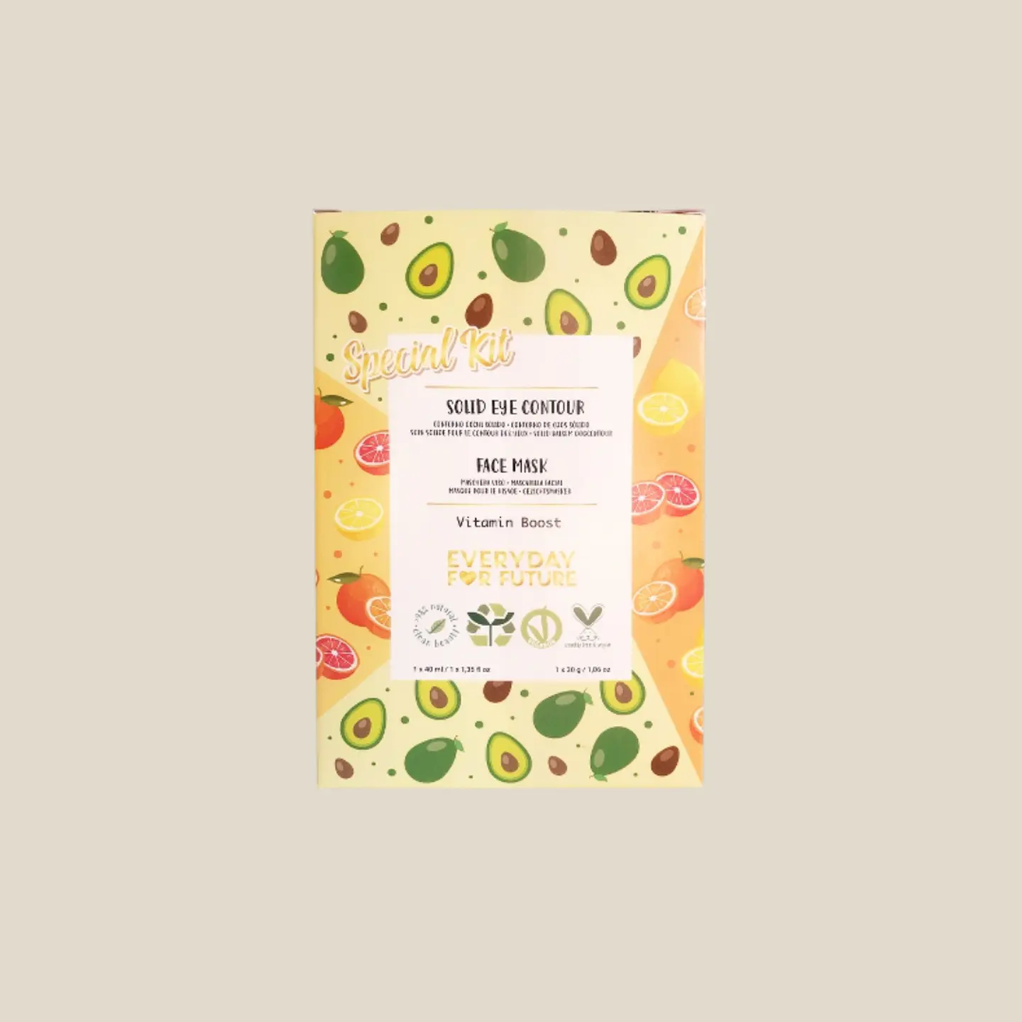 Kit Vitamin Boost Everyday for Future - Stick de Olhos e Máscara de Abacate 2