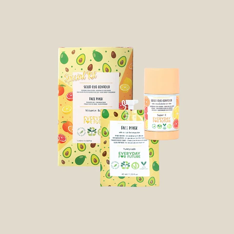 Kit Vitamin Boost Everyday for Future - Stick de Olhos e Máscara de Abacate
