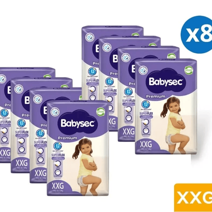 Babysec XXG Pack Mensual 1