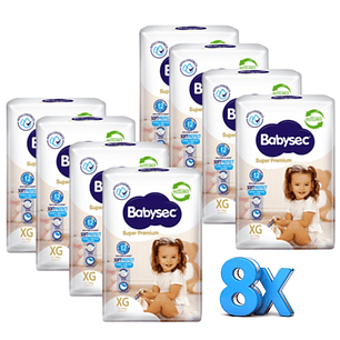Babysec Super XG Pack Mensual 