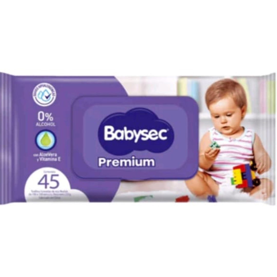 Babysec Toallas Húmedas x45u 1