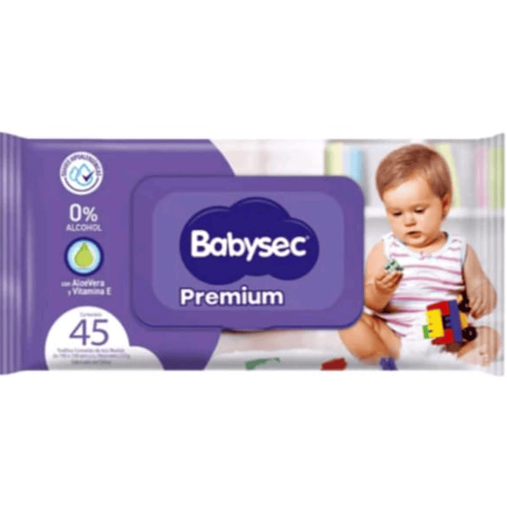 Babysec Toallas Húmedas x45u 1
