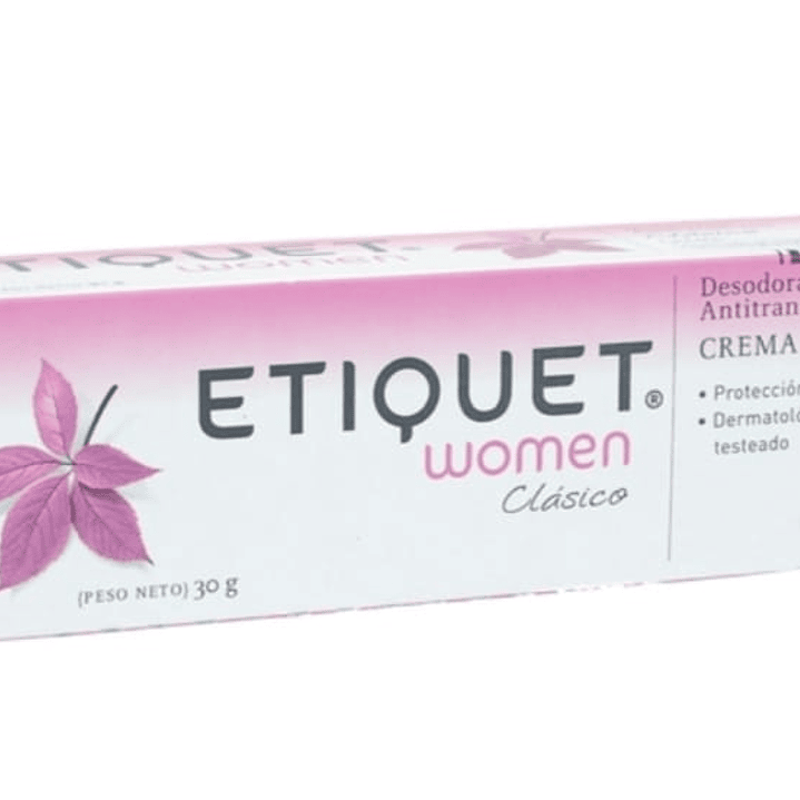 Etiquet Deo Crema Mujer 30g 1