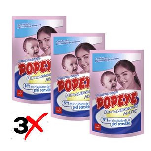 Popeye Detergente Pack 3x800ml