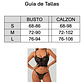 Conjunto De Corset Y Tanga De Encaje Sexy -julia - Miniatura 9