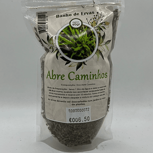 Banho de Ervas Abre Caminhos