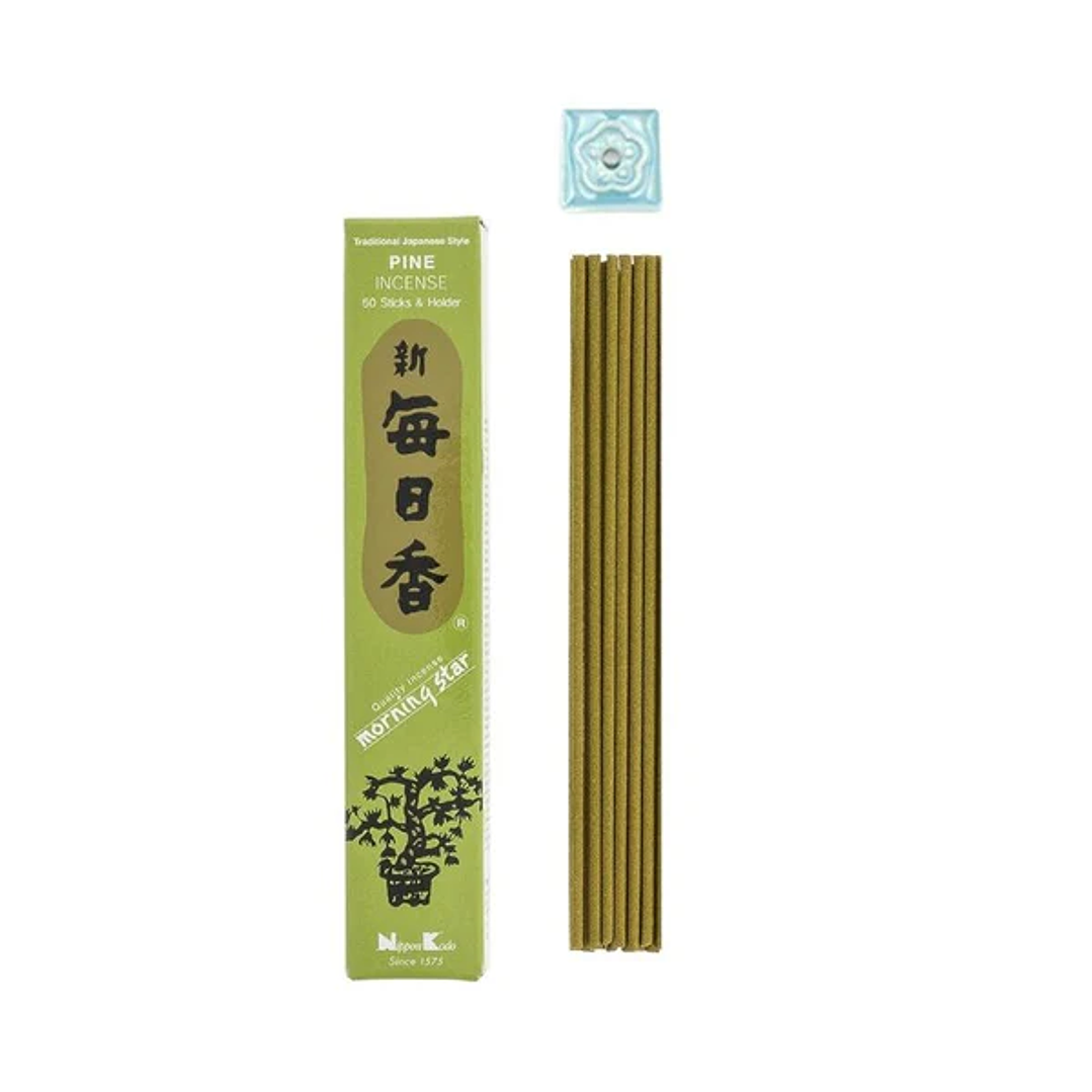 Incenso Japonês Nippon Kodo Morning Star - Pinho - 50 varetas 1