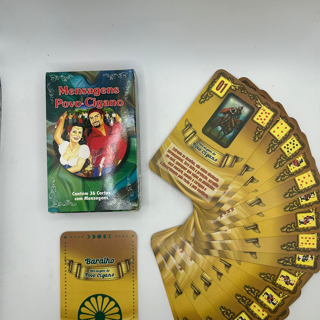 Baralho Mensagens do Povo Cigano  1