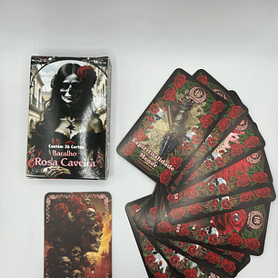 Baralho Rosa Caveira 