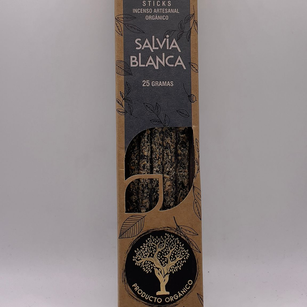 Incenso Natural Sálvia Branca 1