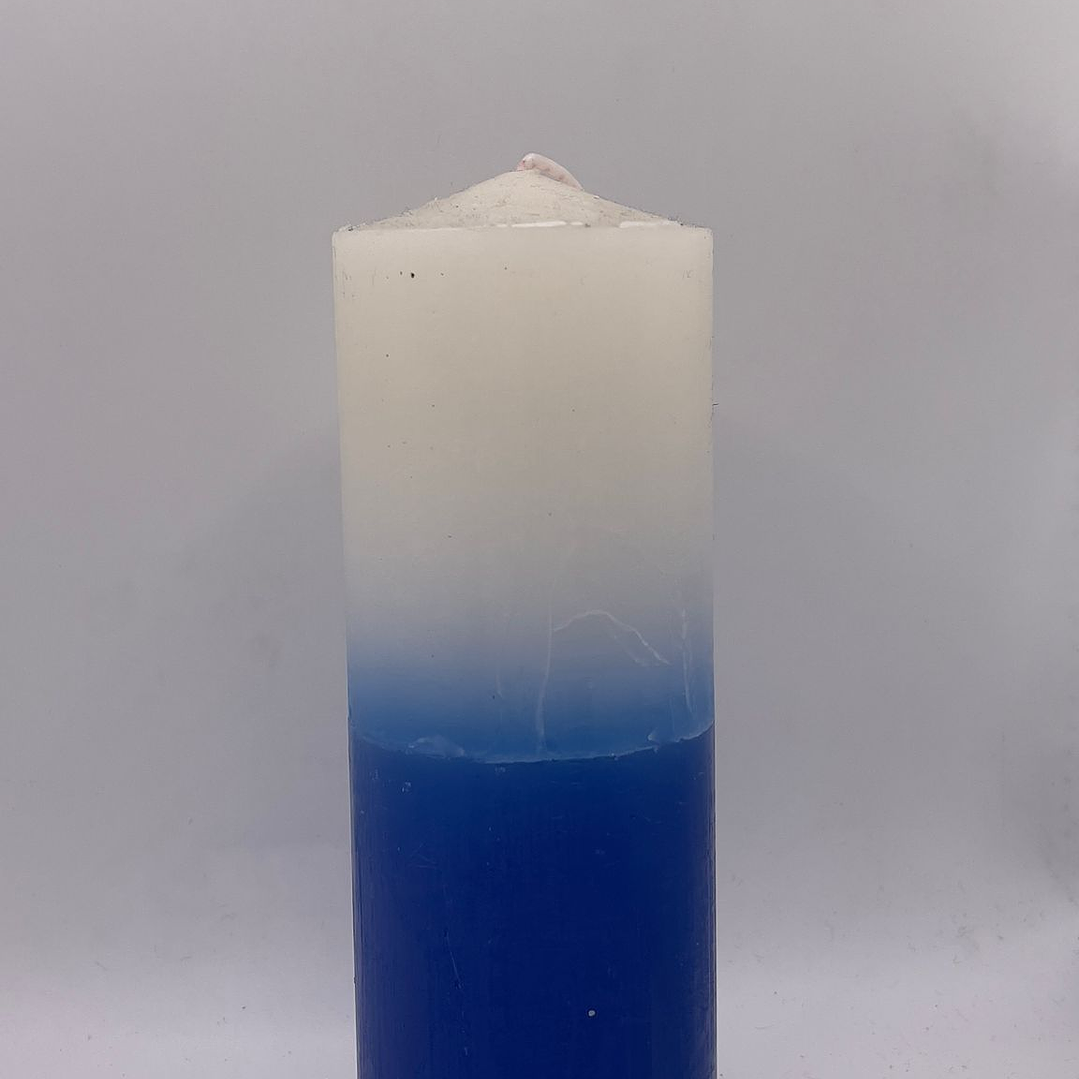 Vela Azul e Branco  1