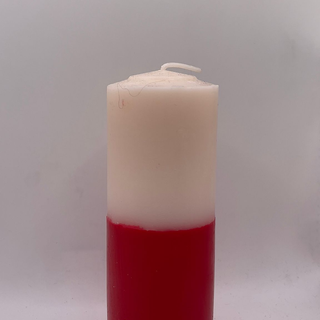 Vela Vermelha e Branca 1