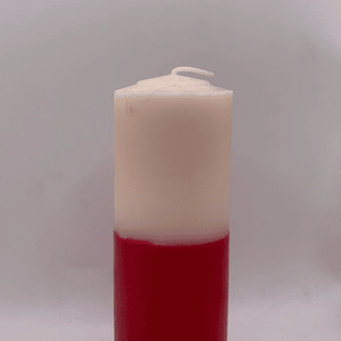 Vela Vermelha e Branca