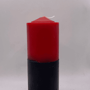 Vela Vermelha e Preta