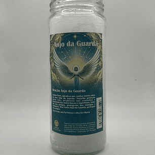 Vela Vidro Anjo da Guarda