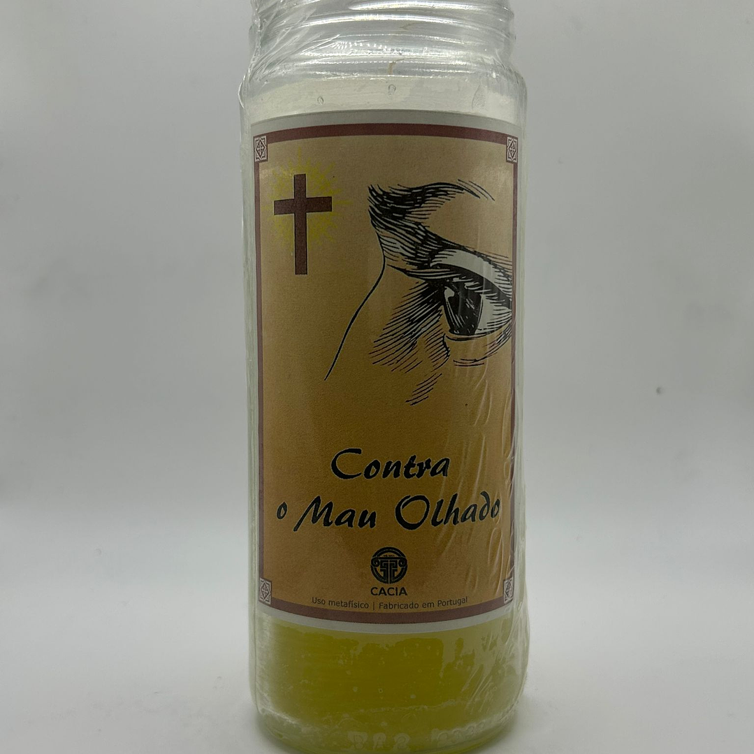 Vela Vidro Contra Mau Olhado  1