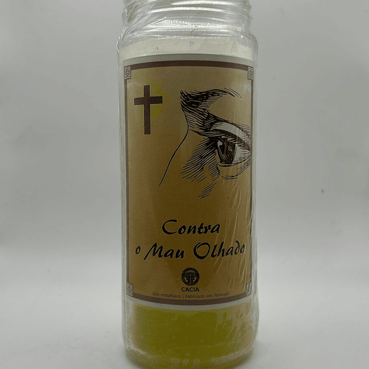 Vela Vidro Contra Mau Olhado  1