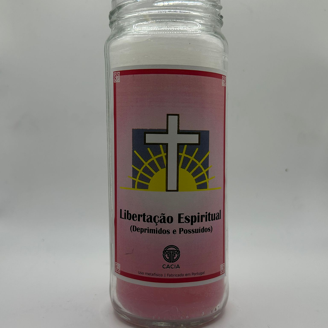 Vela Vidro Libertação Espiritual 1