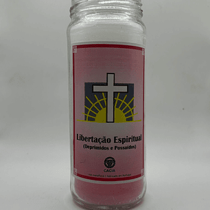 Vela Vidro Libertação Espiritual