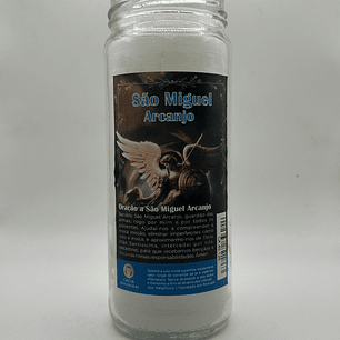 Vela Vidro São Miguel Arcanjo 