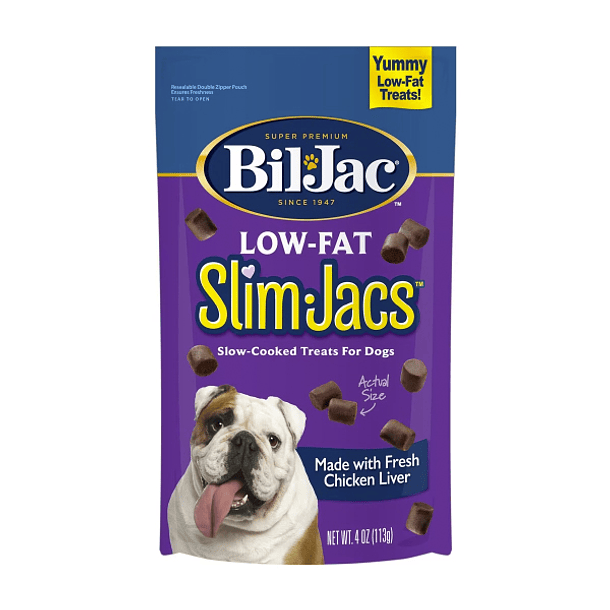 Bil Jac Snack slim jacs low fat perro 113grs