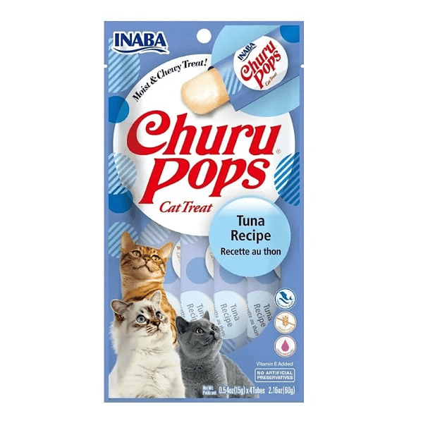 Churu Pops Atún 60 gr 4 tubitos