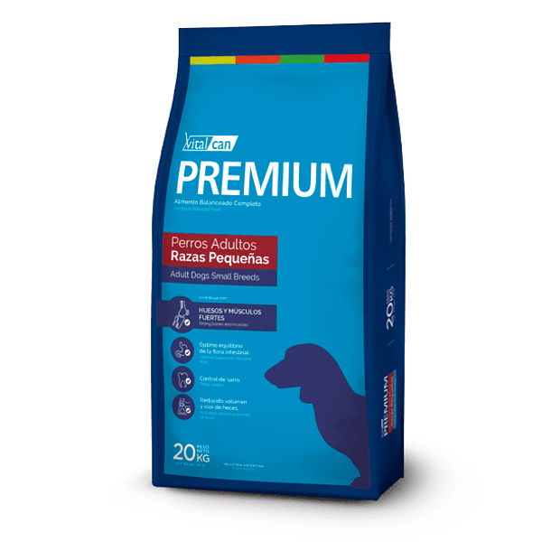 Vitalcan Premium Perros Adultos Pequeños 20 Kg